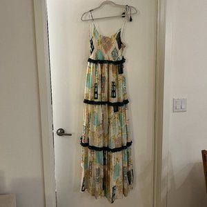 Verandah Wanderlust Tiered Maxi Dress